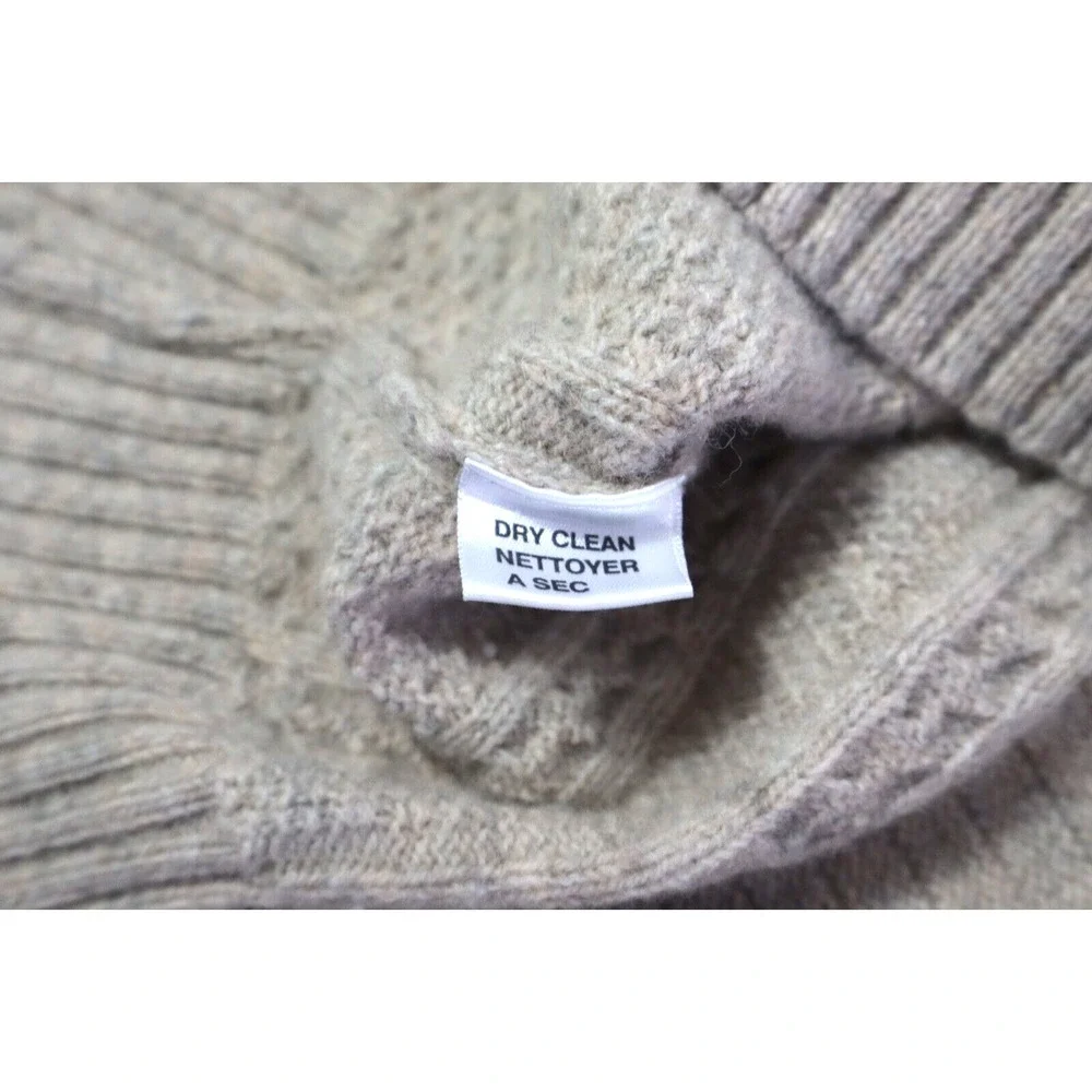 Tommy Bahama Men's XL Brown Lambs Wool Blend Sweater Grandpa‎ Sweater Fisherman